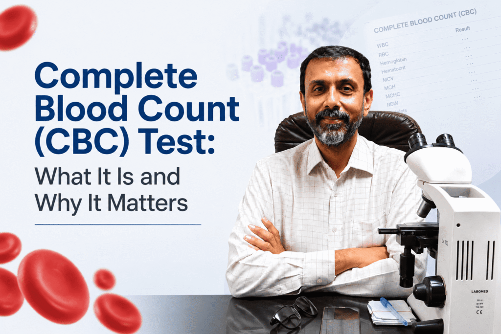 Accurate CBC blood test in Ahmedabad at a certified pathology lab